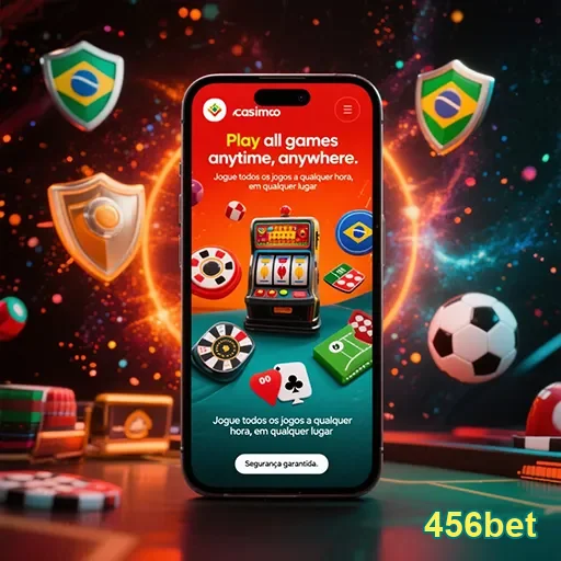 Imagem promocional do app 456bet no site 456bet com destaque para apostas e jogos.